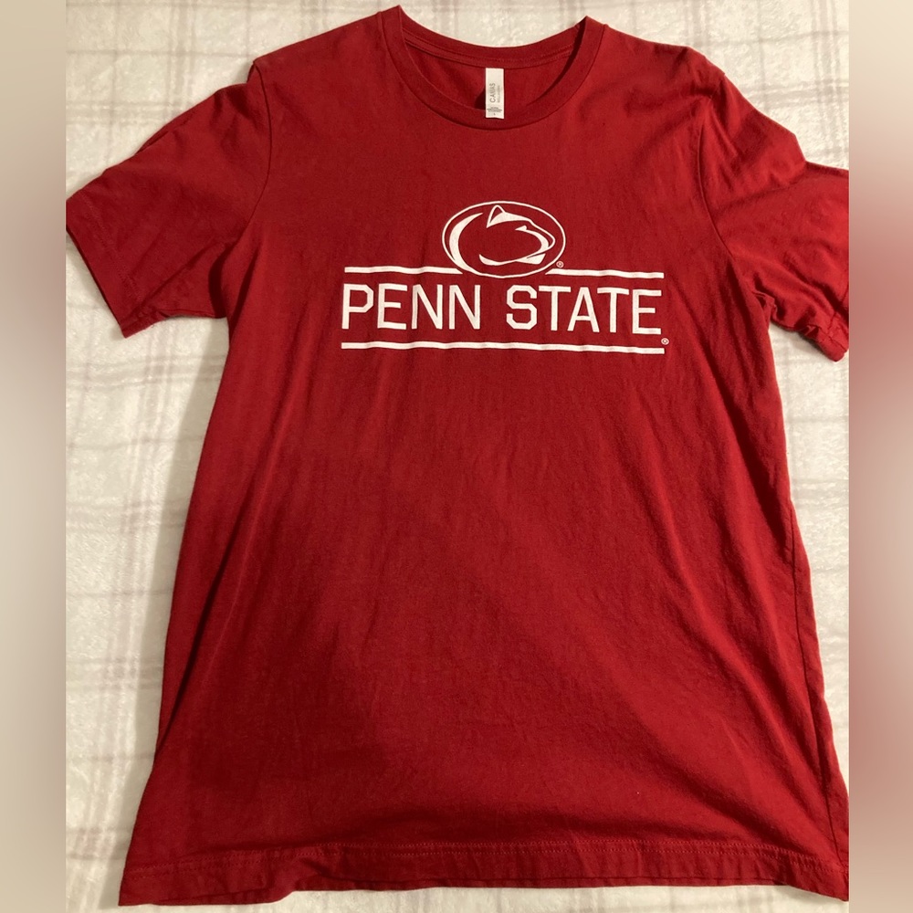 Red Penn State shirt